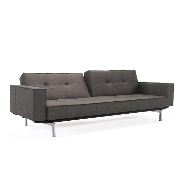 Budget ⌛ INNOVATION LIVING Sofas Schlafsofa Mit Armlehnen Splitback Chrom ✔️ 3 Budget ⌛ INNOVATION LIVING Sofas Schlafsofa Mit Armlehnen Splitback Chrom ✔️ – Bild 3