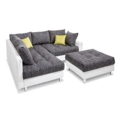 Beste Bewertungen von ❤️ BOOOM Ecksofas Ecksofa Inkl. Hocker Antonia 🎁