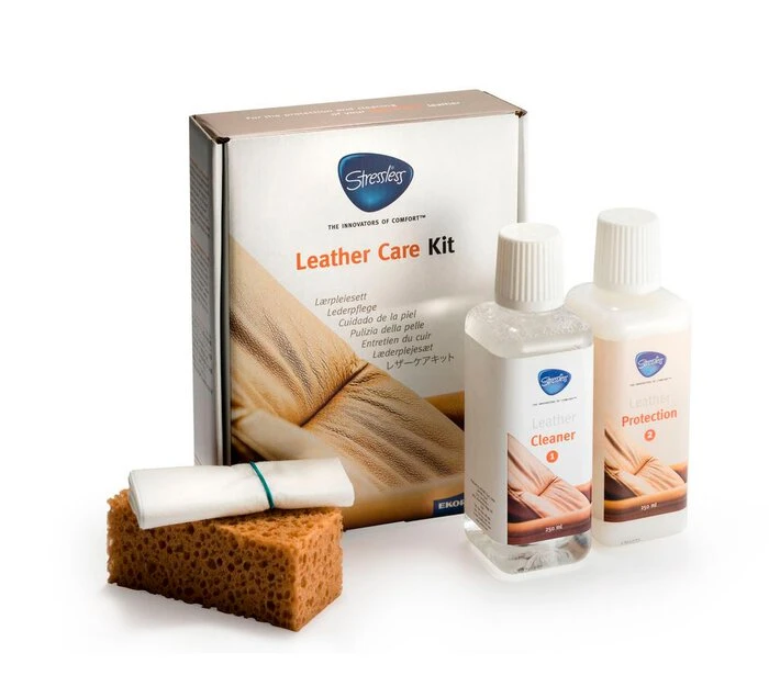 Auslauf ❤️ STRESSLESS Zubehör Lederpflege-Set, 250 Ml Leather Care Kit ⭐ 1 Auslauf ❤️ STRESSLESS Zubehör Lederpflege-Set, 250 Ml Leather Care Kit ⭐